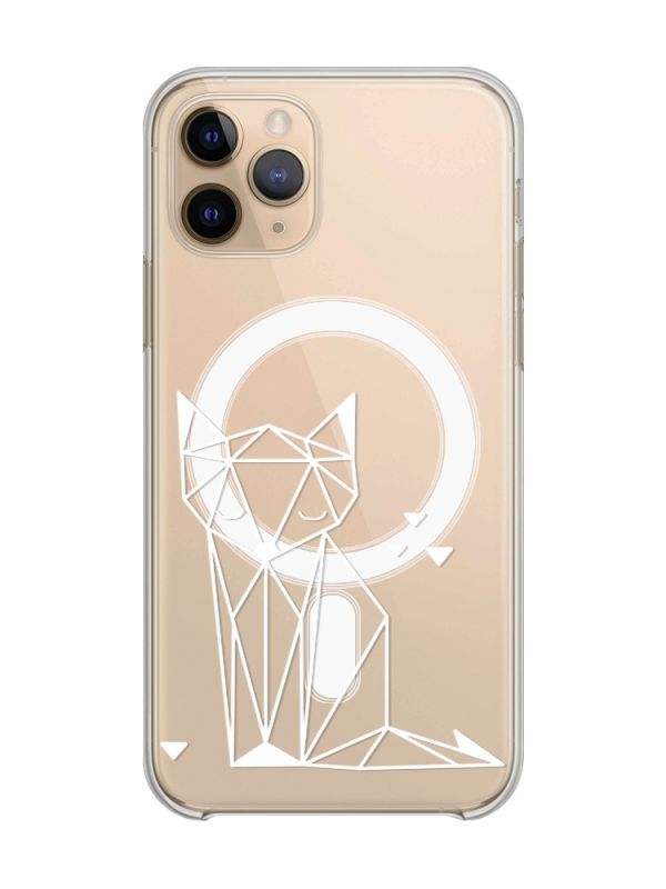 Магнітний чохол на iPhone 11 Pro із підтримкою MagSafe :: Лисиця (принт 127)