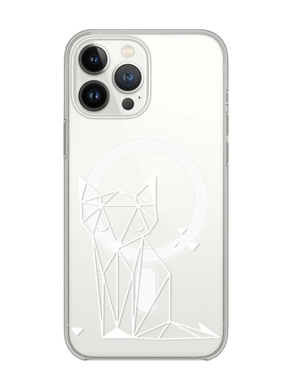 Магнітний чохол на iPhone 14 Pro із підтримкою MagSafe :: Лисиця (принт 127)