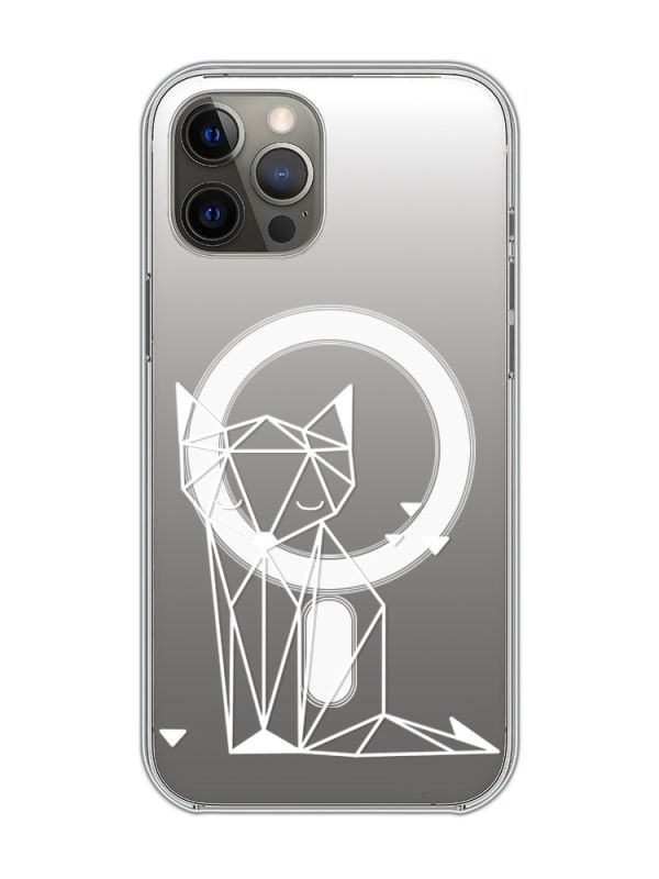 Магнітний чохол на iPhone 12 Pro Max із підтримкою MagSafe :: Лисиця (принт 127)