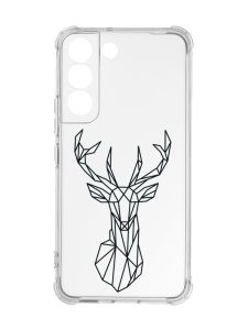 Чохол із потовщеними кутами на Samsung Galaxy S22 :: Олень (принт 128)