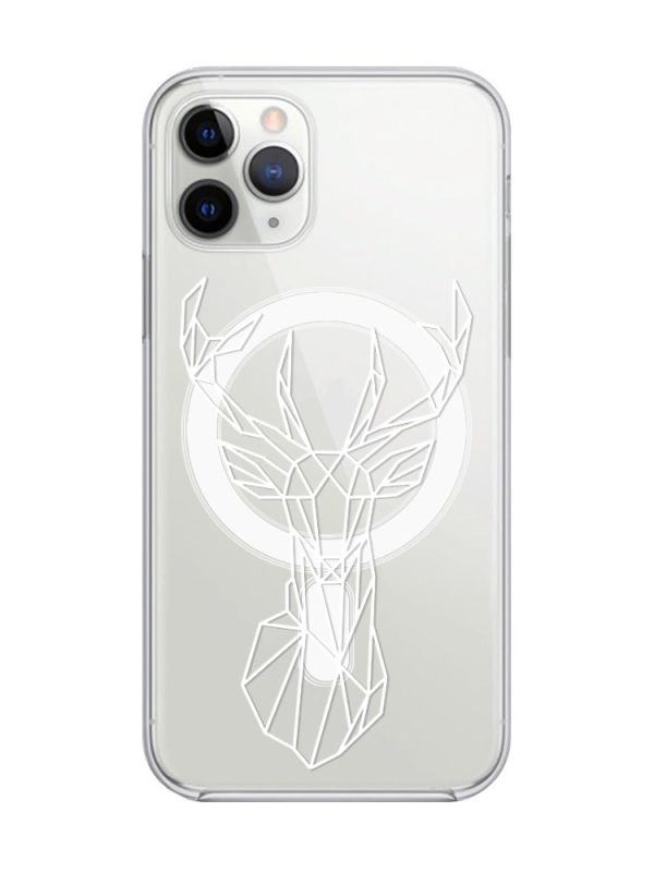 Магнітний чохол на iPhone 11 Pro Max із підтримкою MagSafe :: Олень (принт 129)