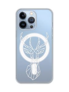 Магнітний чохол на iPhone 13 Pro (6.1) із підтримкою MagSafe :: Олень (принт 129)