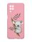 Матовий рожевий чохол на Samsung Galaxy A12 :: Коала (принт 132)