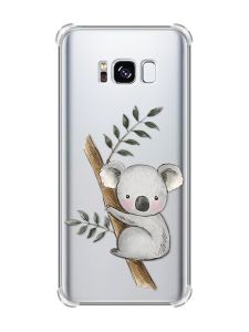 Чохол з потовщеними кутами на Samsung Galaxy S8 :: Коала (принт 132)