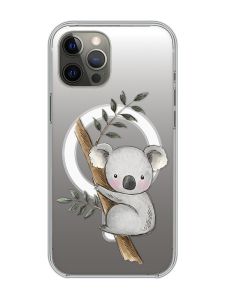 Магнітний чохол на iPhone 12 Pro Max із підтримкою MagSafe :: Коала (принт 132)