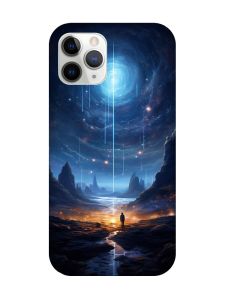 Магнітний чохол на iPhone 11 Pro Max із підтримкою MagSafe :: Космос (принт 244)