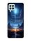 Чохол з бірюзовими боками на Samsung Galaxy M32/M22/A22 4G :: Космос (принт 244)