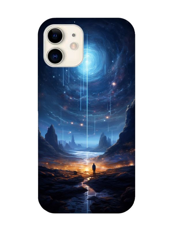 Чохол на iPhone 12 mini :: Космос (принт 244)