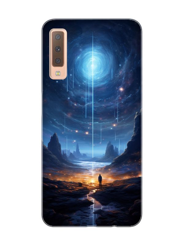Чохол на Samsung Galaxy A7(2018) A750 :: Космос (принт 244)