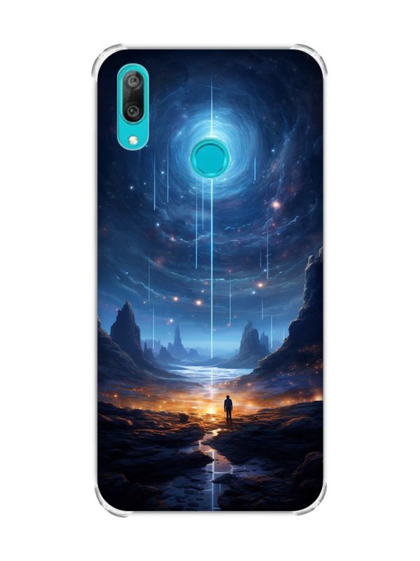 Чохол з потовщеними кутами Huawei Y7 2019/Y7 prime 2019 :: Космос (принт 244)