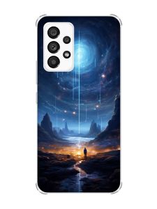Чохол з потовщеними кутами на Samsung Galaxy A53 :: Космос (принт 244)
