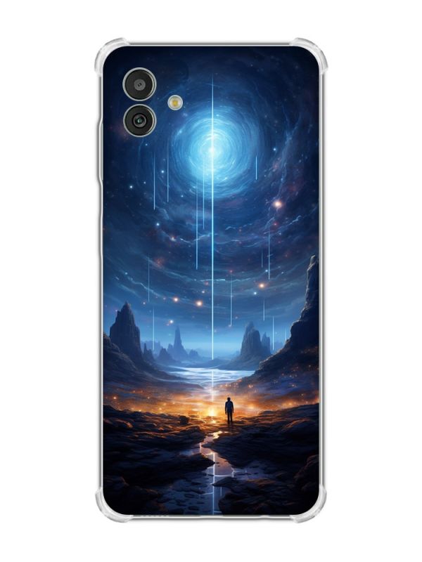 Чохол з потовщеними кутами на Samsung Galaxy M13 5G :: Космос (принт 244)