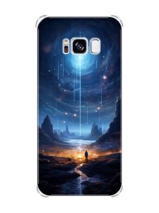 Чохол з потовщеними кутами на Samsung Galaxy S8 :: Космос (принт 244)