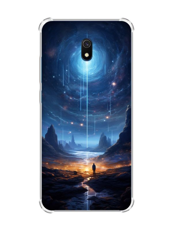 Чохол з потовщеними кутами на Xiaomi Redmi 8A :: Космос (принт 244)
