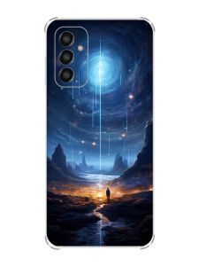 Чохол із потовщеними кутами на Samsung Galaxy M13 4G :: Космос (принт 244)