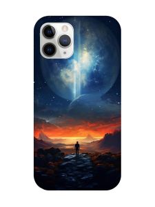 Магнітний чохол на iPhone 11 Pro Max із підтримкою MagSafe :: Космос (принт 247)