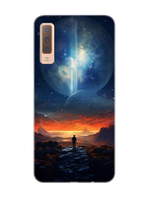 Чохол на Samsung Galaxy A7(2018) A750 :: Космос (принт 247)