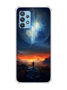 Чохол з потовщеними кутами на Samsung Galaxy A32 :: Космос (принт 247)