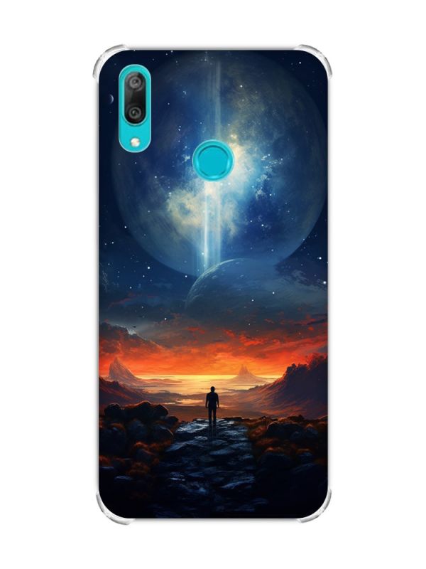 Чохол з потовщеними кутами Huawei Y7 2019/Y7 prime 2019 :: Космос (принт 247)
