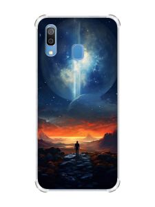 Чохол з потовщеними кутами на Samsung Galaxy A30 (2019) / A20 (2019) :: Космос (принт 247)