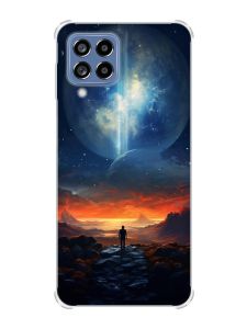 Чохол з потовщеними кутами на Samsung Galaxy M53 (M536) 5G :: Космос (принт 247)