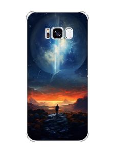 Чохол з потовщеними кутами на Samsung Galaxy S8 :: Космос (принт 247)