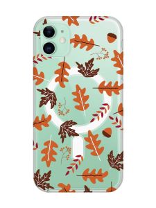 Магнітний чохол на iPhone 11 із підтримкою MagSafe :: Осінь (принт 107)