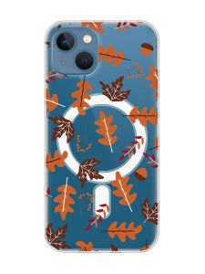 Магнітний чохол на iPhone 13 (6.1) із підтримкою MagSafe :: Осінь (принт 107)