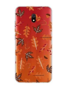 Прозорий чохол на Xiaomi Redmi 8A :: Осінь (принт 107)