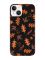 Матовий чорний чохол на Apple iPhone 14 :: Осінь (принт 107)