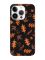 Матовий чорний чохол на Apple iPhone 14 Pro :: Осінь (принт 107)