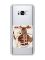 Чохол з потовщеними кутами на Samsung Galaxy S8 :: Дівчинка з ведмедиком (принт 117)