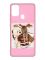 Матовий рожевий чохол на Samsung Galaxy M30s/M21 :: Дівчинка з ведмедиком (принт 117)