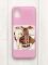 Матовий рожевий чохол на Samsung Galaxy A04E/A042 :: Дівчинка з ведмедиком (принт 117)