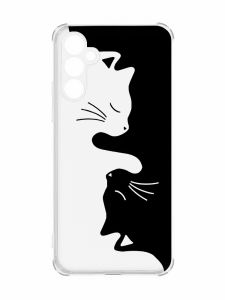 Чохол з потовщеними кутами на Samsung Galaxy A34 5G :: Котики (принт 118)