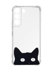 Чохол із потовщеними кутами на Samsung Galaxy S22 :: Котик (принт 119)