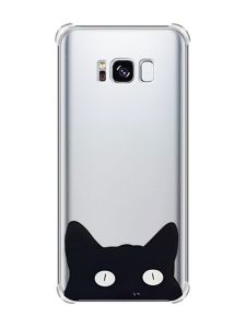 Чохол з потовщеними кутами на Samsung Galaxy S8 :: Котик (принт 119)