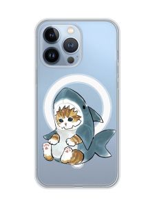 Магнітний чохол на iPhone 13 Pro (6.1) із підтримкою MagSafe :: Кошеня (принт 120)