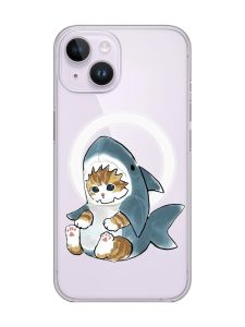 Магнітний чохол на iPhone 14 із підтримкою MagSafe :: Кошеня (принт 120)