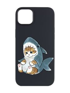 Матовий чорний чохол на Apple iPhone 14 Plus :: Кошеня (принт 120)