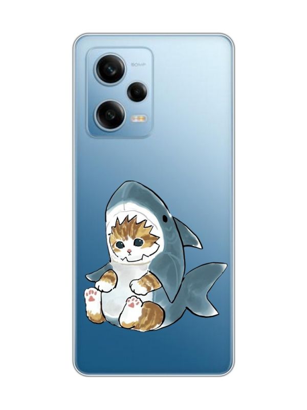 Прозорий чохол на Xiaomi Redmi Note 12 5G :: Кошеня (принт 120)