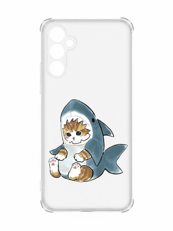 Чохол з потовщеними кутами на Samsung Galaxy A34 5G :: Кошеня (принт 120)