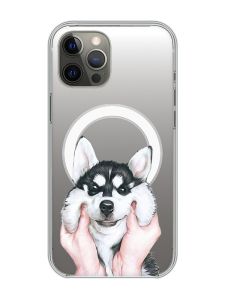 Магнітний чохол на iPhone 12 Pro Max із підтримкою MagSafe :: Мордочка (принт 121)