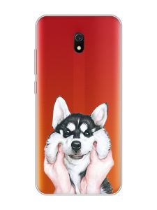 Прозорий чохол на Xiaomi Redmi 8A :: Мордочка (принт 121)