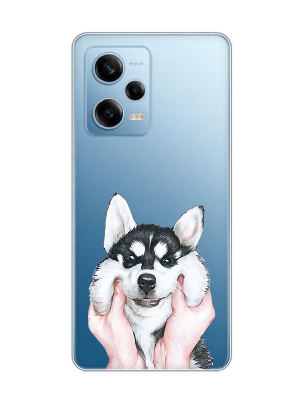 Прозорий чохол на Xiaomi Redmi Note 12 5G :: Мордочка (принт 121)