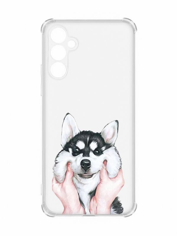 Чохол з потовщеними кутами на Samsung Galaxy A34 5G :: Мордочка (принт 121)