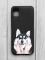 Матовий чорний чохол на Samsung Galaxy A04E/A042 :: Мордочка (принт 121)
