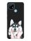 Матовий чорний чохол на Realme C21Y :: Мордочка (принт 121)