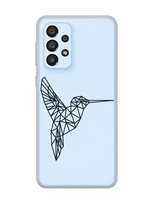 Прозорий чохол на Samsung Galaxy A33 5G :: Колібрі (принт 122)