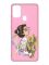 Матовий рожевий чохол на Samsung Galaxy M30s/M21 :: Українка з колосками (патріотичний принт 172)